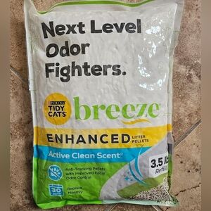Tidy Cats Breeze Litter Box System Pellets 3.5 pound refill NEW Sealed